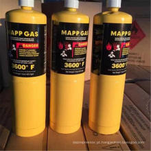 Gas do mapa do cilindro para soldagem e brasagem 14oz/16oz